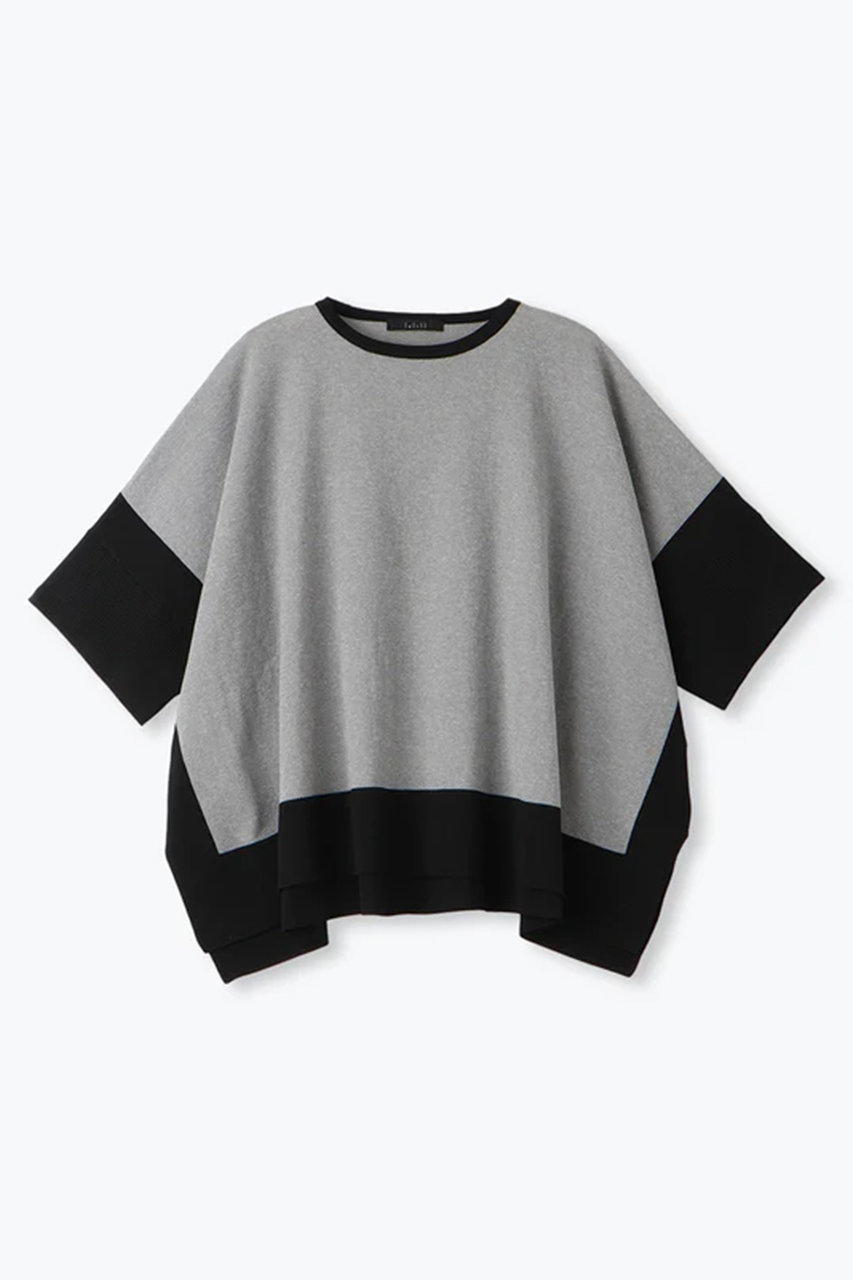 レリル/lelillのハイテクバイカラーケープ(グレー/12530412)