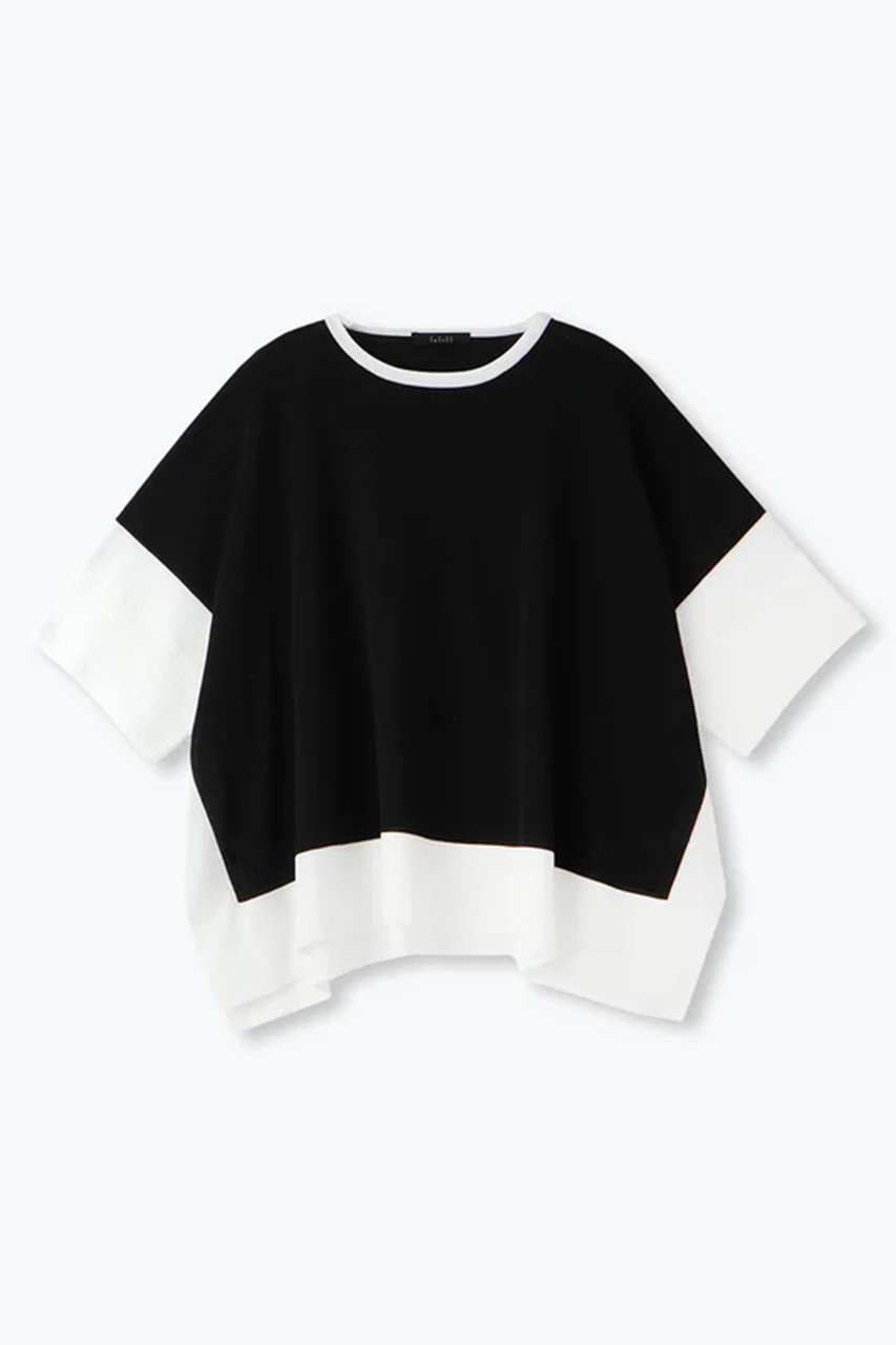 レリル/lelillのハイテクバイカラーケープ(ブラック/12530412)