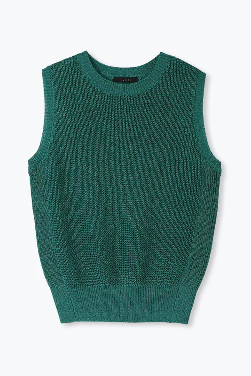 レリル/lelillのリサイクルPEギマベスト(グリーン/12531322)