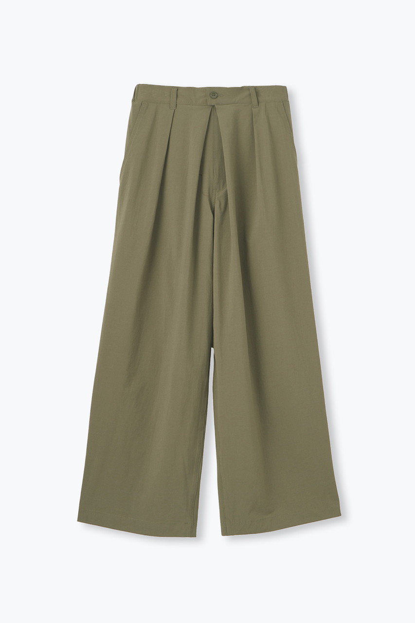 lelill ハイテクタックワイドPT (カーキ, 36) レリル ELLE SHOP lelill ハイテクタックワイドPT (カーキ, 36) レリル ELLE SHOP