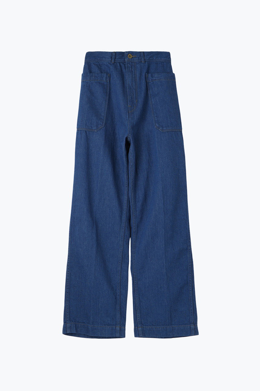 lelill イージーランチパンツ (ブルー, 36) レリル ELLE SHOP lelill イージーランチパンツ (ブルー, 36) レリル ELLE SHOP