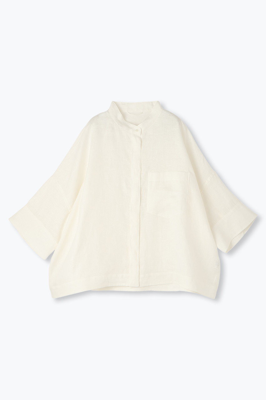 【7月中旬再販予定】リネンワイドシャツ