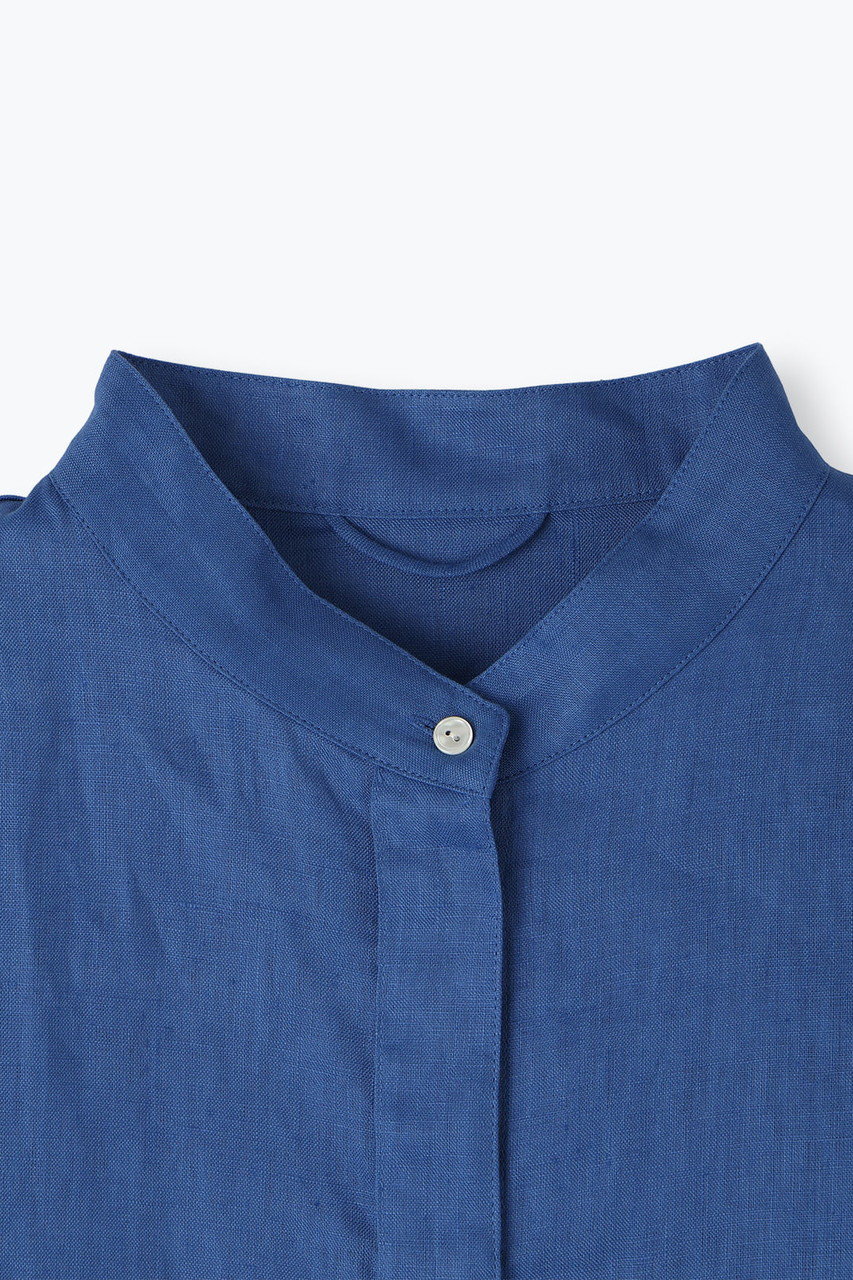 再入荷　lelill/レリル　　リネンワイドシャツ　・　52531411　［送料無料］　『ゆうパケット対応』 lelill レリル リネンワイドシャツ