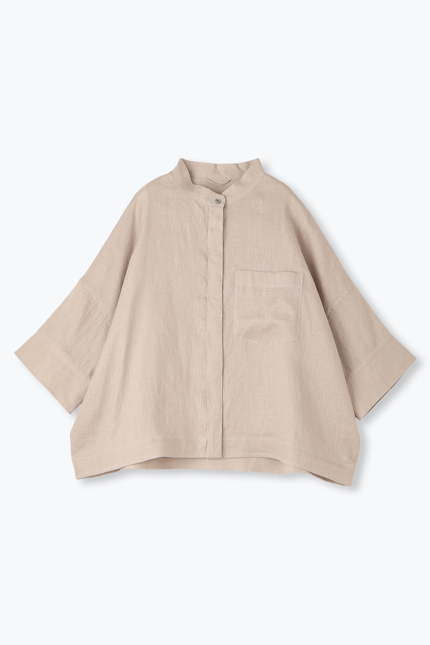 【7月中旬再販予定】リネンワイドシャツ