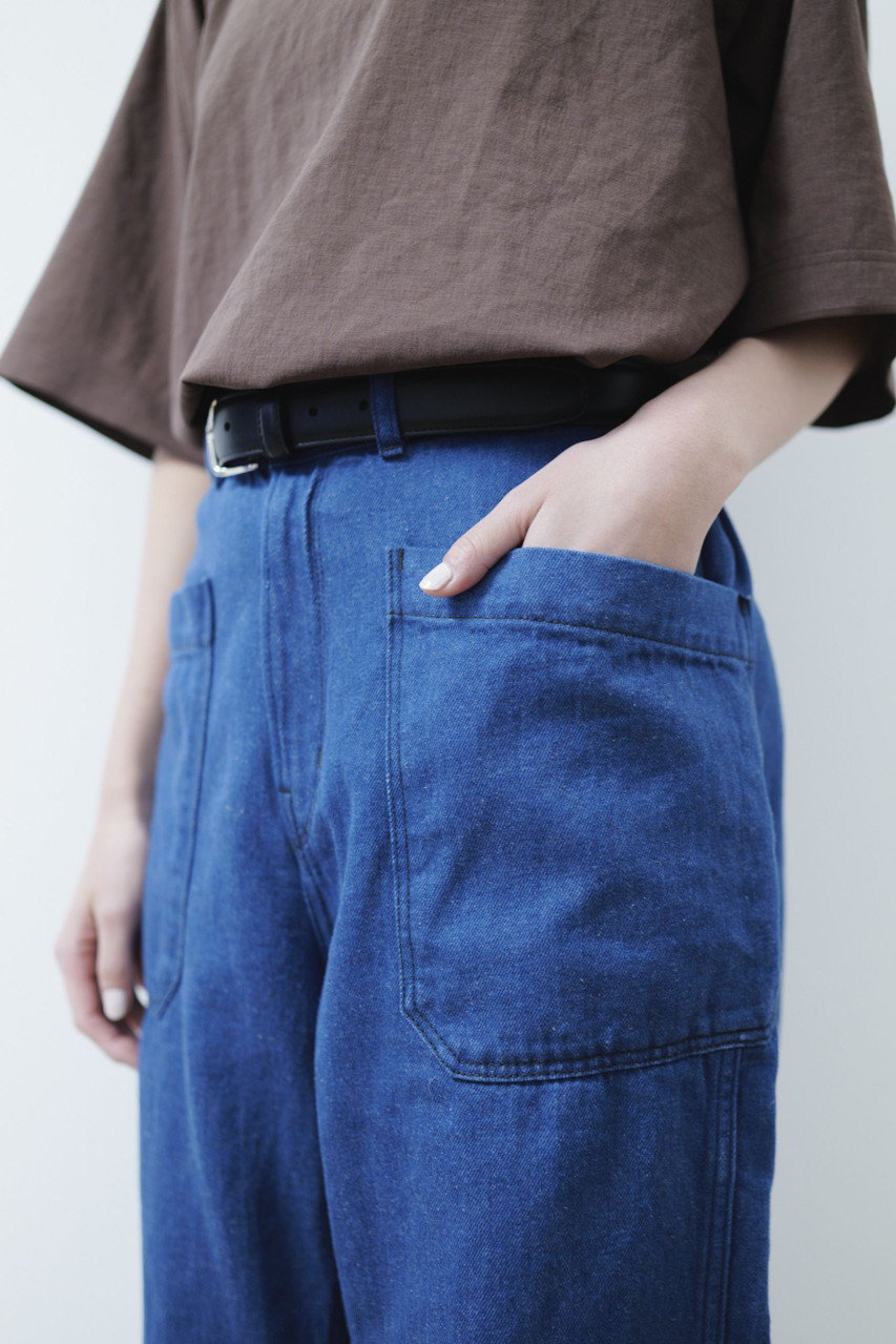 lelill(レリル)｜【日本製】THE BASIC H/S BLOUSE/ブラウン の通販