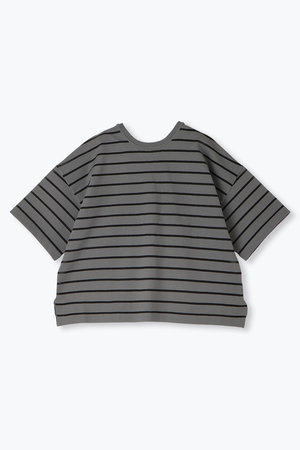 レリル/lelillの2WAY WIND THOUGH ボーダーニット