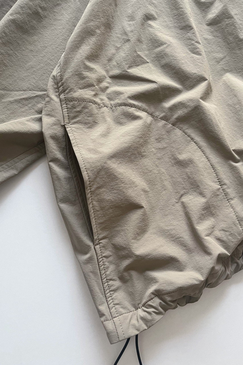 lelill◆25SS/アジャスタブルフレアブラウス/38/ナイロン/BRW/12530121 lelill(レリル)｜アジャスタブルフレアブラウス/ベージュ の通販