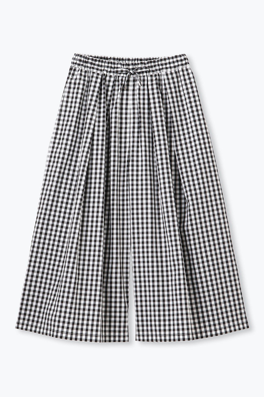 lelill ピマソロアンクルワイドパンツ (ギンガム, 38) レリル ELLE SHOP lelill ピマソロアンクルワイドパンツ (ギンガム, 38) レリル ELLE SHOP