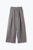 LINEN WIDE PANTS レリル/lelill