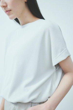 レリル/lelillの【日本製】ハイテクワッフル　ワイドTシャツ(110100/110102)