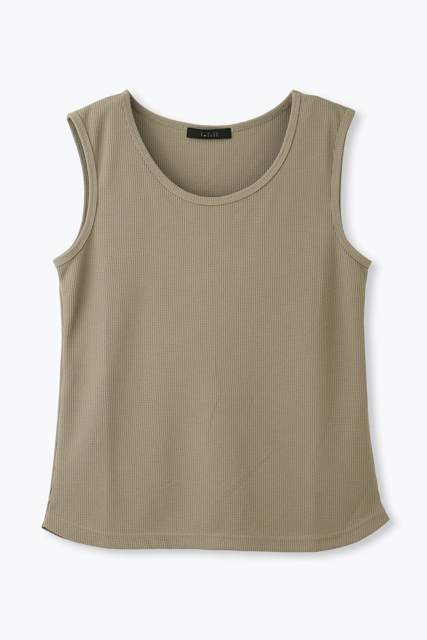 【日本製】ハイテクワッフル タンクトップ