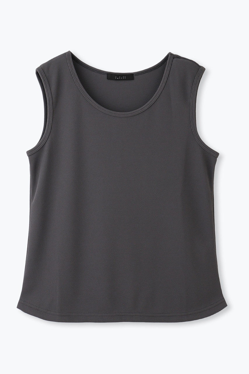 【日本製】ハイテクワッフル タンクトップ