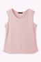 【日本製】ハイテクワッフル　タンクトップ レリル/lelill ピンク