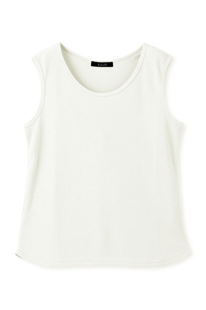 レリル/lelillの【日本製】ハイテクワッフル　タンクトップ(オフホワイト/12531722)