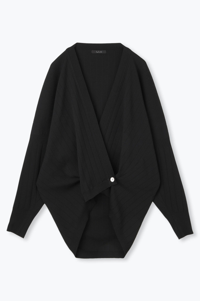 lelill(レリル)｜ハイテクワイドリブ ボレロ/グレー の通販｜ELLESHOP