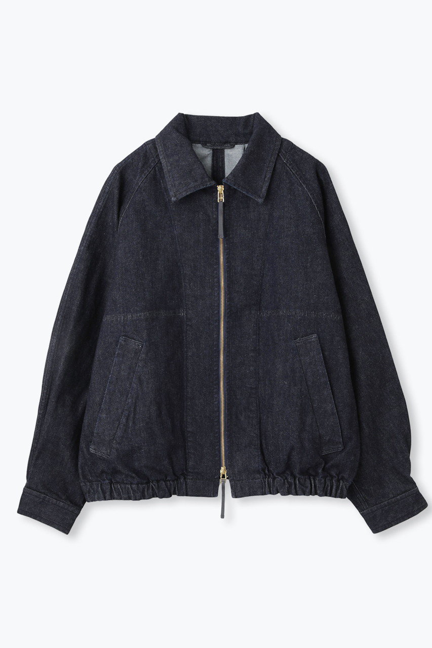 lelill バックタック ドリズラー ジャケット (インディゴ, 38) レリル ELLE SHOP lelill バックタック ドリズラー ジャケット (インディゴ, 38) レリル ELLE SHOP