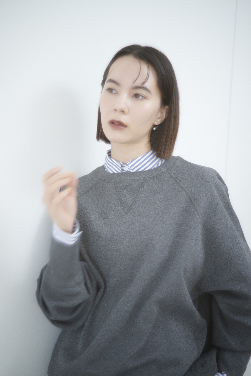 lelill(レリル)｜ハイテクニット スウェット （ワイドシルエット