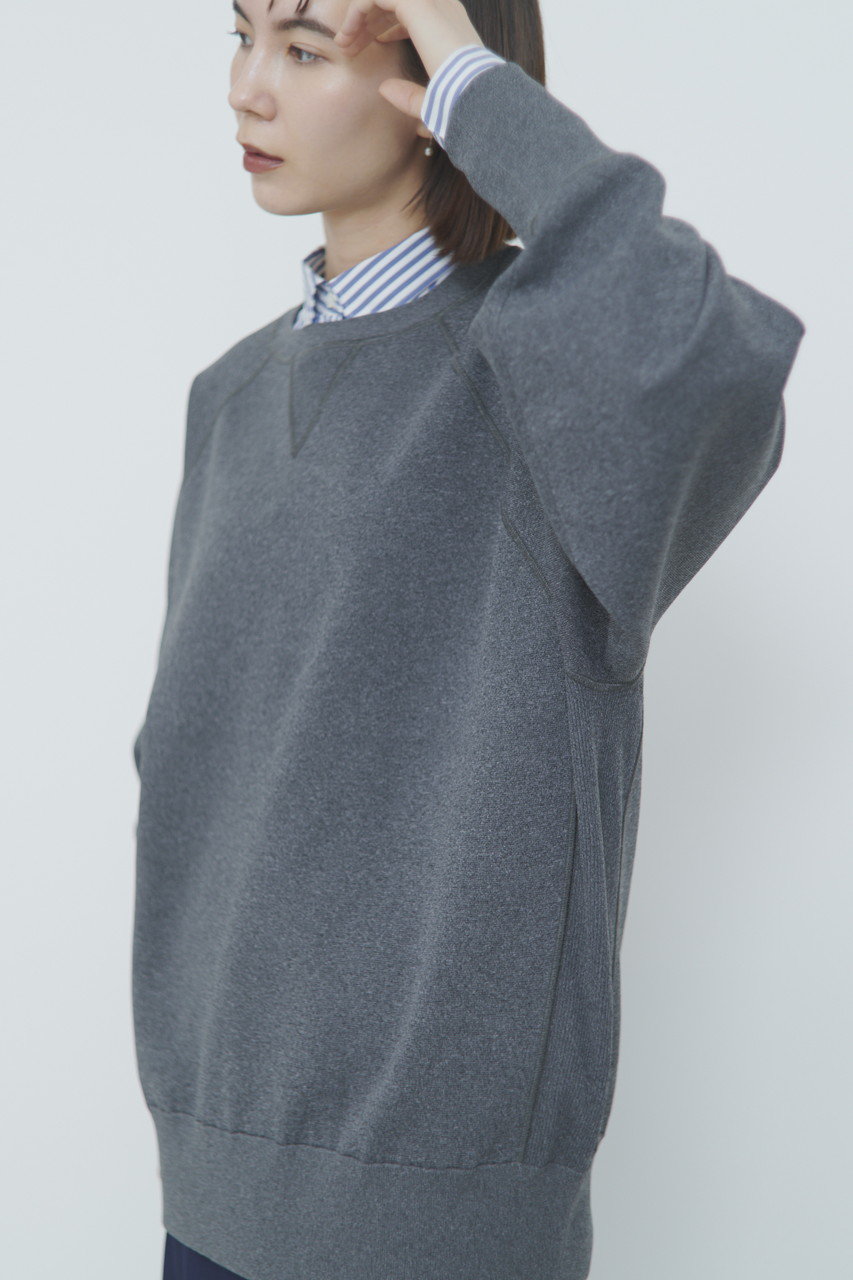 lelill(レリル)｜ハイテクニット スウェット （ワイドシルエット