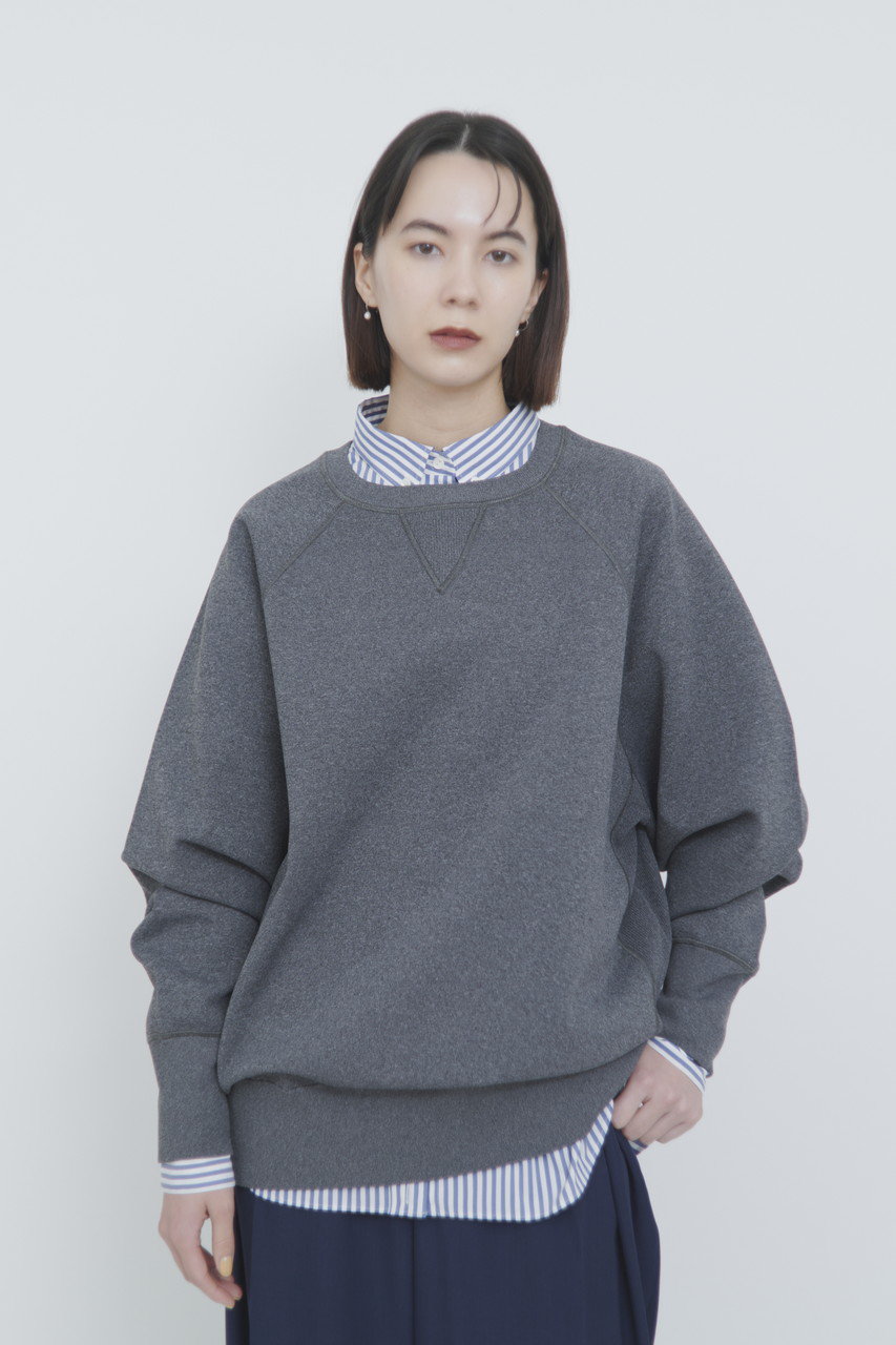 lelill(レリル)｜ハイテクニット スウェット （ワイドシルエット