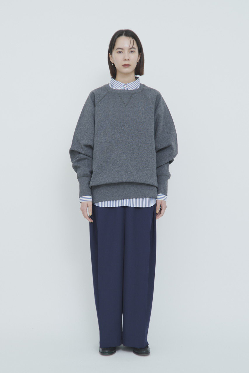 lelill(レリル)｜ハイテクニット スウェット （ワイドシルエット