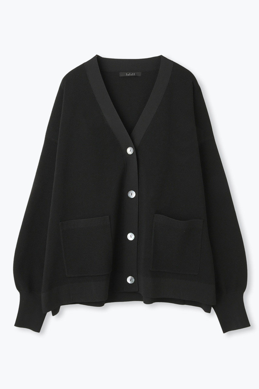 ハイテクワッフル カーディガン