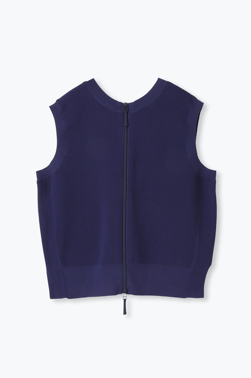 レリル/lelillのハイテクワッフル2WAY ジレ(ネイビー/12553242)