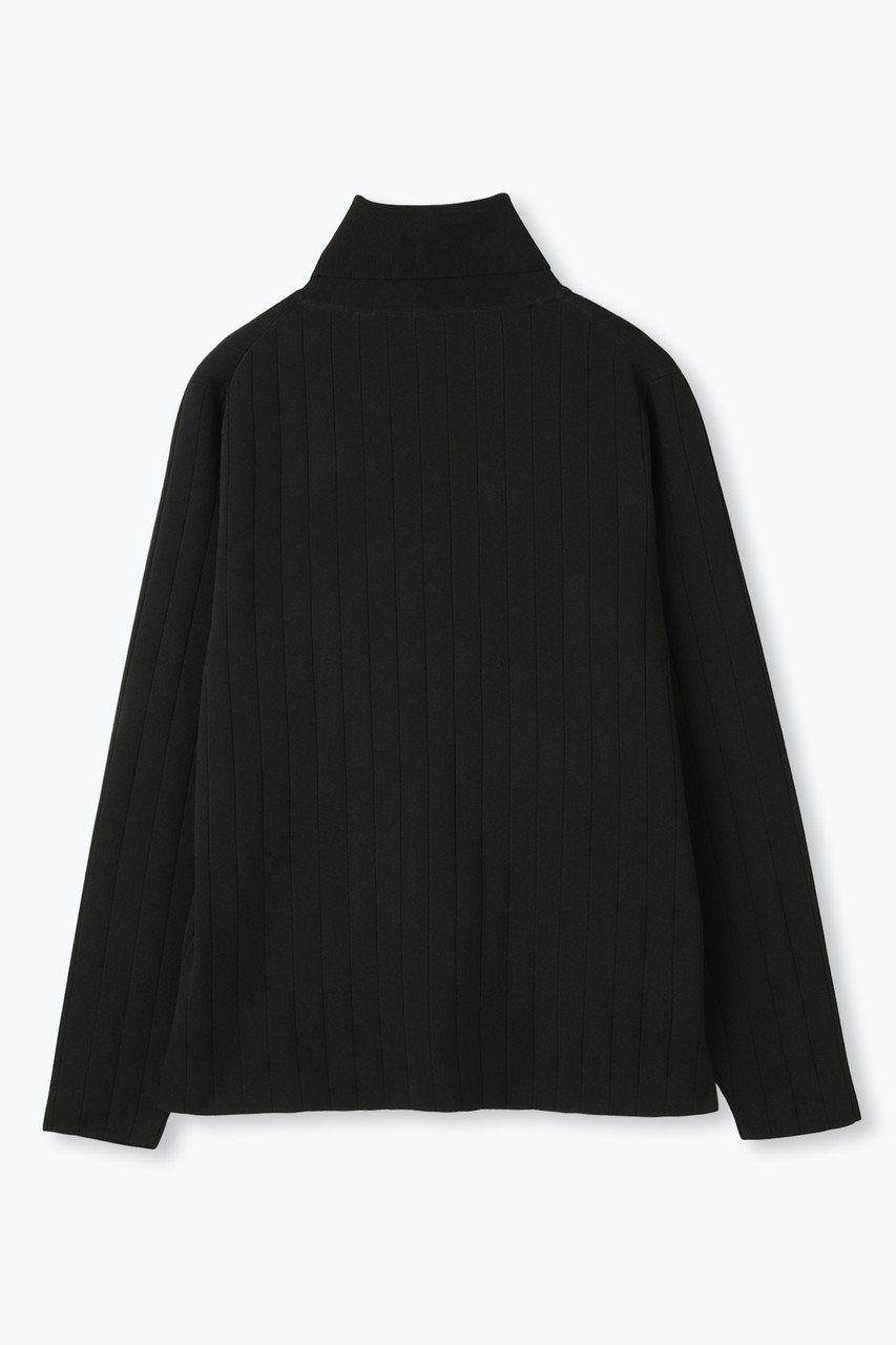 lelill(レリル)｜ハイテクワイドリブニット/エクリュ の通販｜ELLESHOP