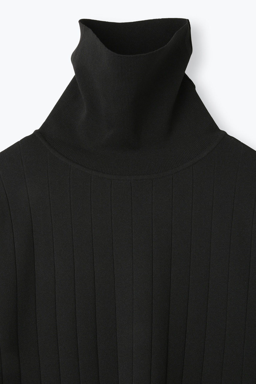 lelill(レリル)｜ハイテクワイドリブニット/エクリュ の通販｜ELLESHOP