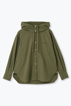 レリル/lelillのTHE HOODIE SHIRTS / フーディーシャツ(110400/110403)