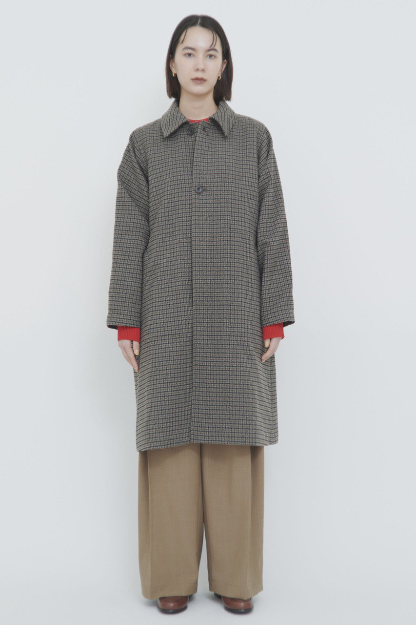 lelill(レリル)｜TECH BALMACAAN COAT/バルマカーンコート/ベージュ の