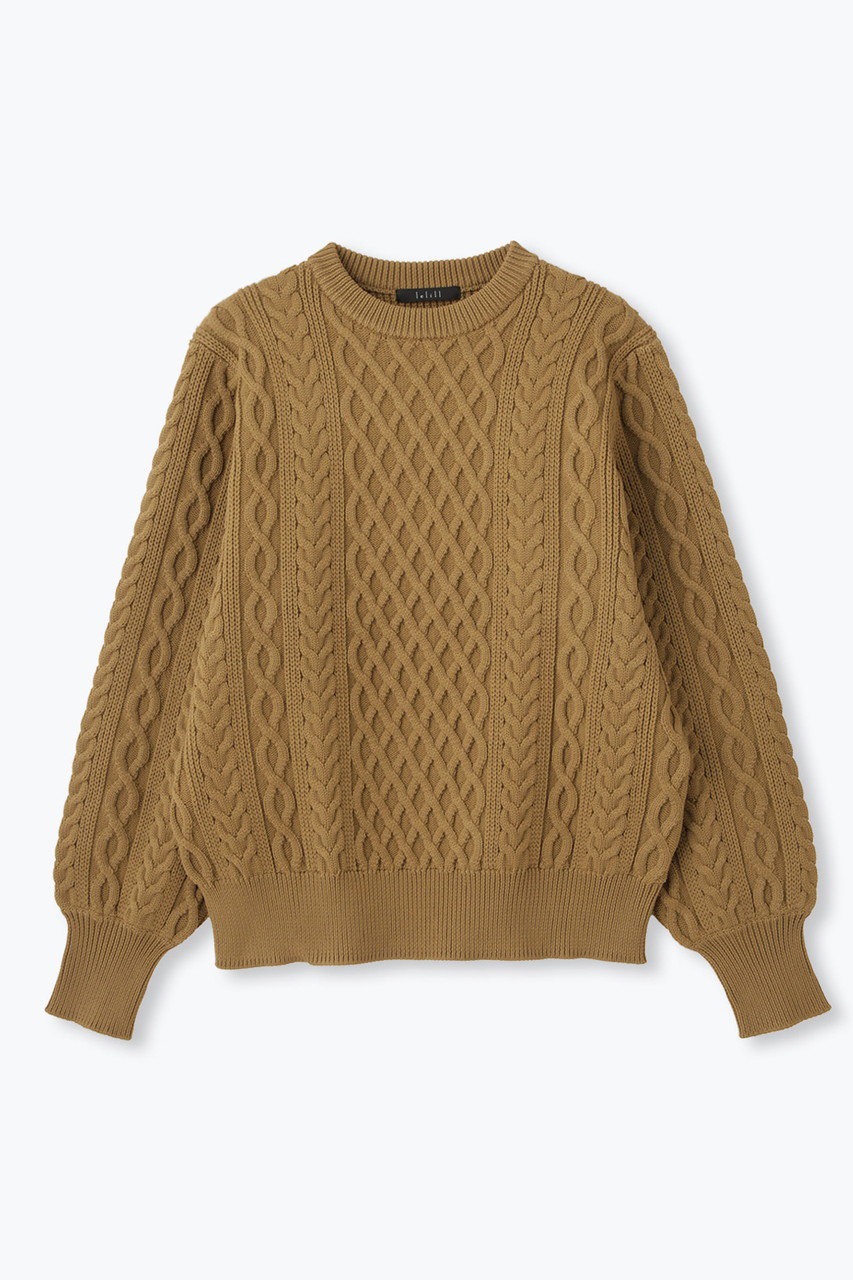 ハイテク アランニット