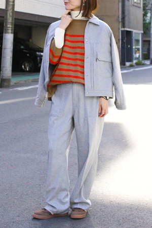 レリル/lelillのWOOL ベイカーパンツ(110600/110601)