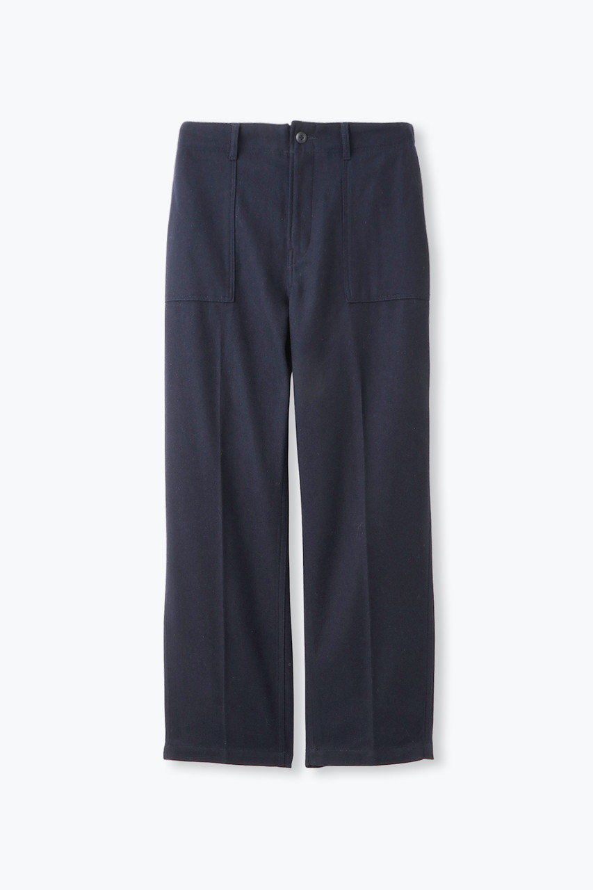 レリル/lelillのWOOL ベイカーパンツ(ネイビー/32553326)