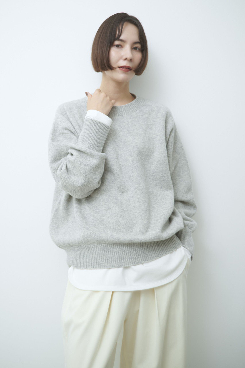 【極美品】IENA イエナ　襟ホールガーメント リブプルオーバー　ブラック IENAイエナ大人気レース襟ホールガーメントリブプルオーバー2025SS