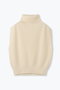 ホールガーメント　ラムタートルニット レリル/lelill オフホワイト