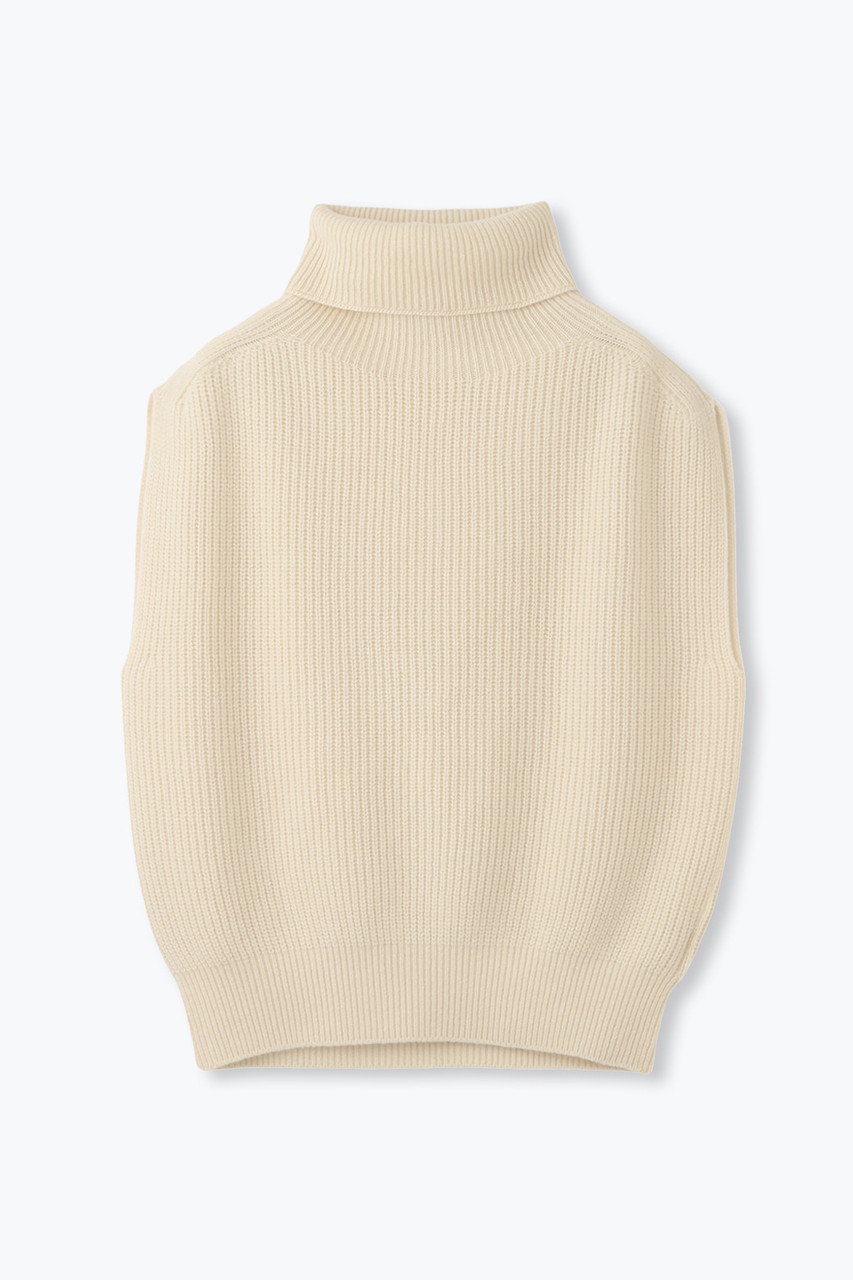 レリル/lelillのホールガーメント　ラムタートルニット(オフホワイト/15571022)