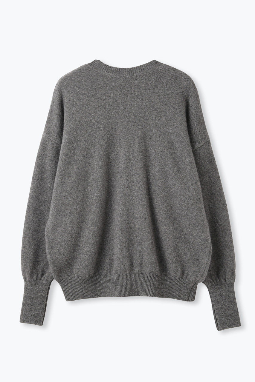 lelill(レリル)｜2WAY FOXカーディガン/グレー の通販｜ELLESHOP