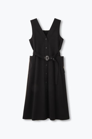 レリル/lelillの2WAY Aラインベルテッドワンピース(110500/110502)