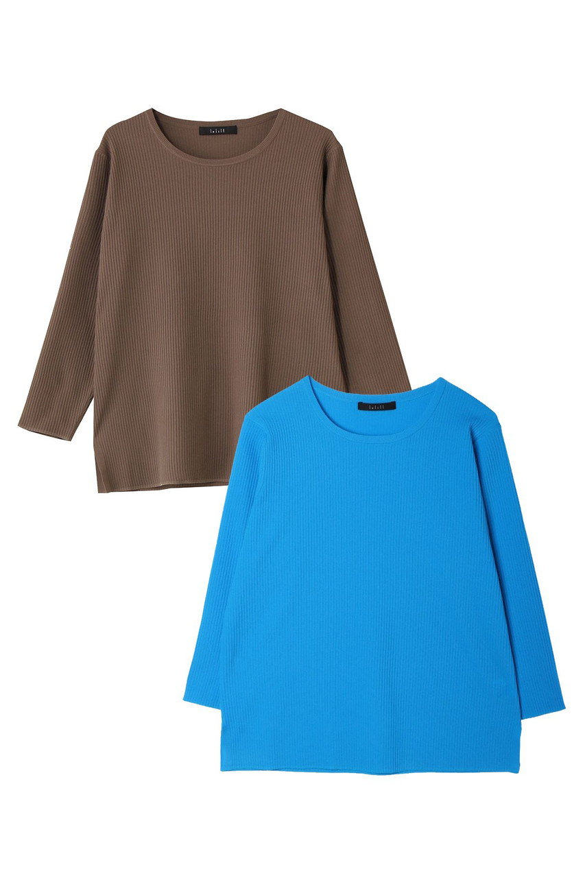 【limited set item】ハイテクリブニット 8分袖　2セット