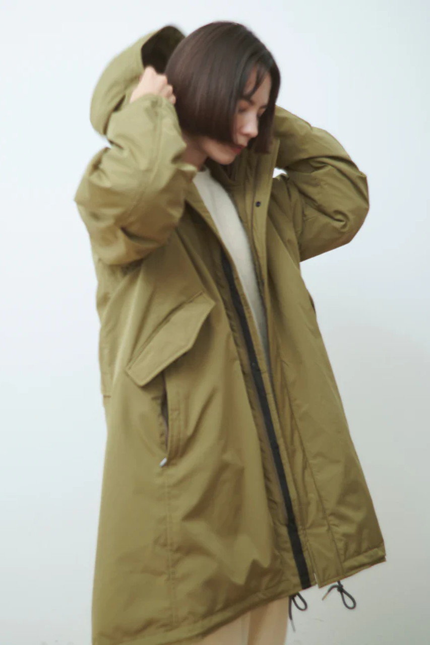 ELLE girl ライトカーキ モッズコート Fサイズ ELLE girl ライトカーキ