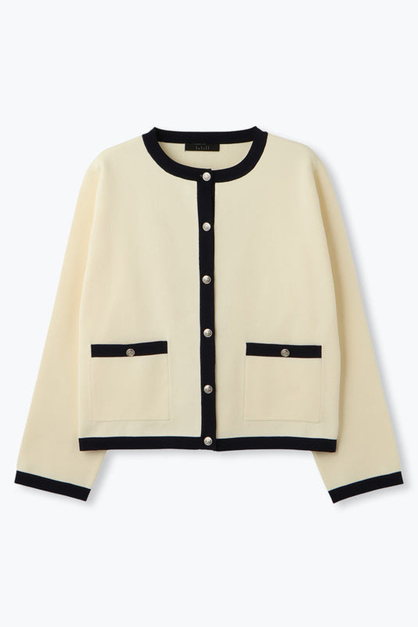 レリル/lelillのハイテクニット/カーディジャケット(オフホワイト/11570314)