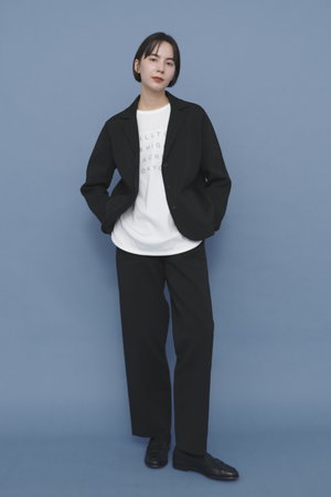 レリル/lelillのハイテクニット/テーパードシルエットパンツ