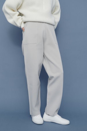 レリル/lelillのハイテクニット/テーパードシルエットパンツ