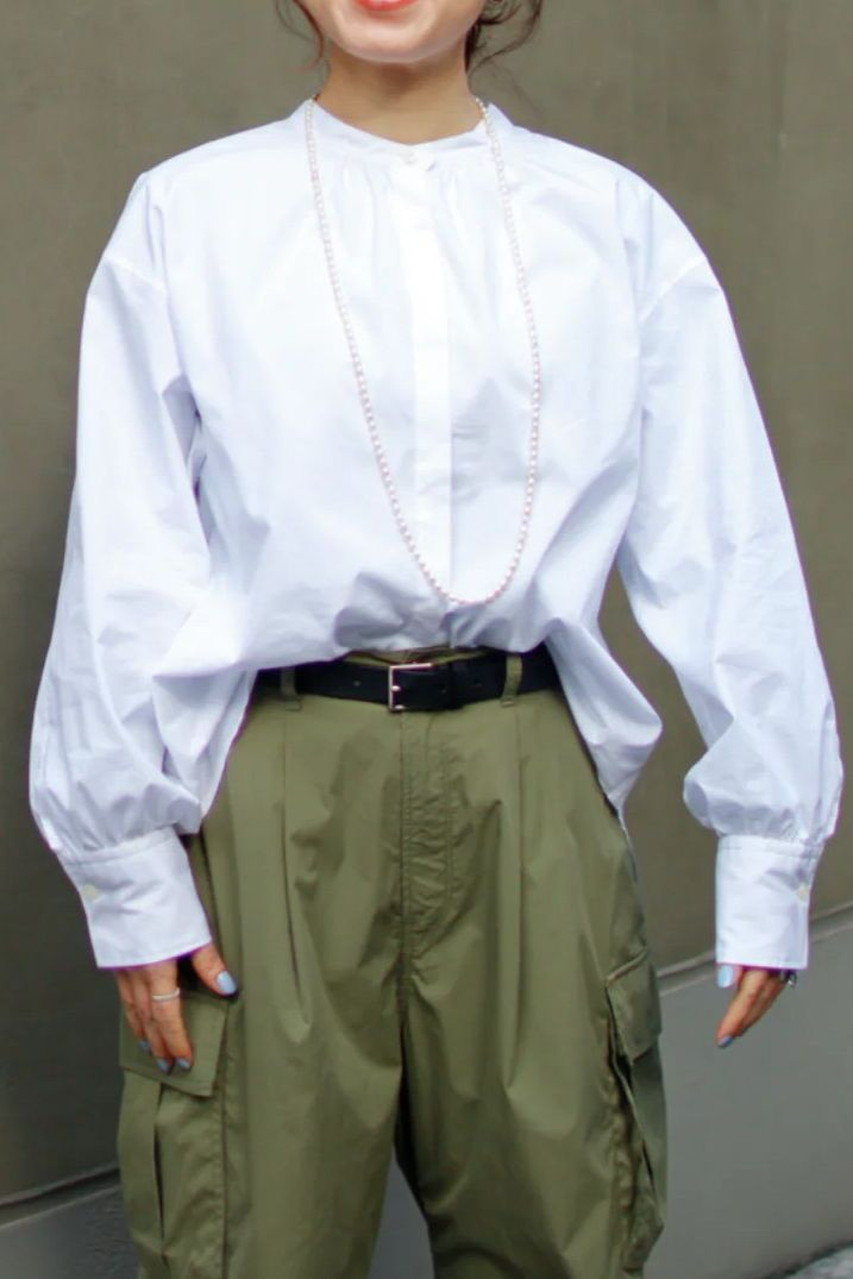 「ピマソロ」スプリッドブラウス