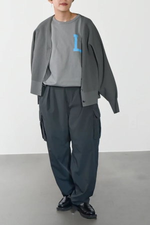 レリル/lelillのハイテクAラインワッフルカーディガン