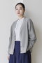 ハイテクAラインワッフルカーディガン レリル/lelill