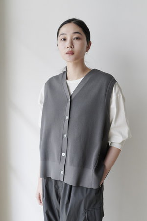 レリル/lelillのハイテク2WAYワッフルジレ(110800/110806)