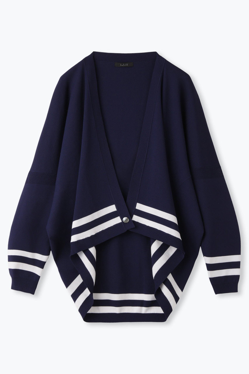 【美品】lelill レリル ハイテク ボレロ ニット 3WAY カーディガン lelill/ハイテクボレロ -3way仕様で着回しがきいて、自宅で洗える高