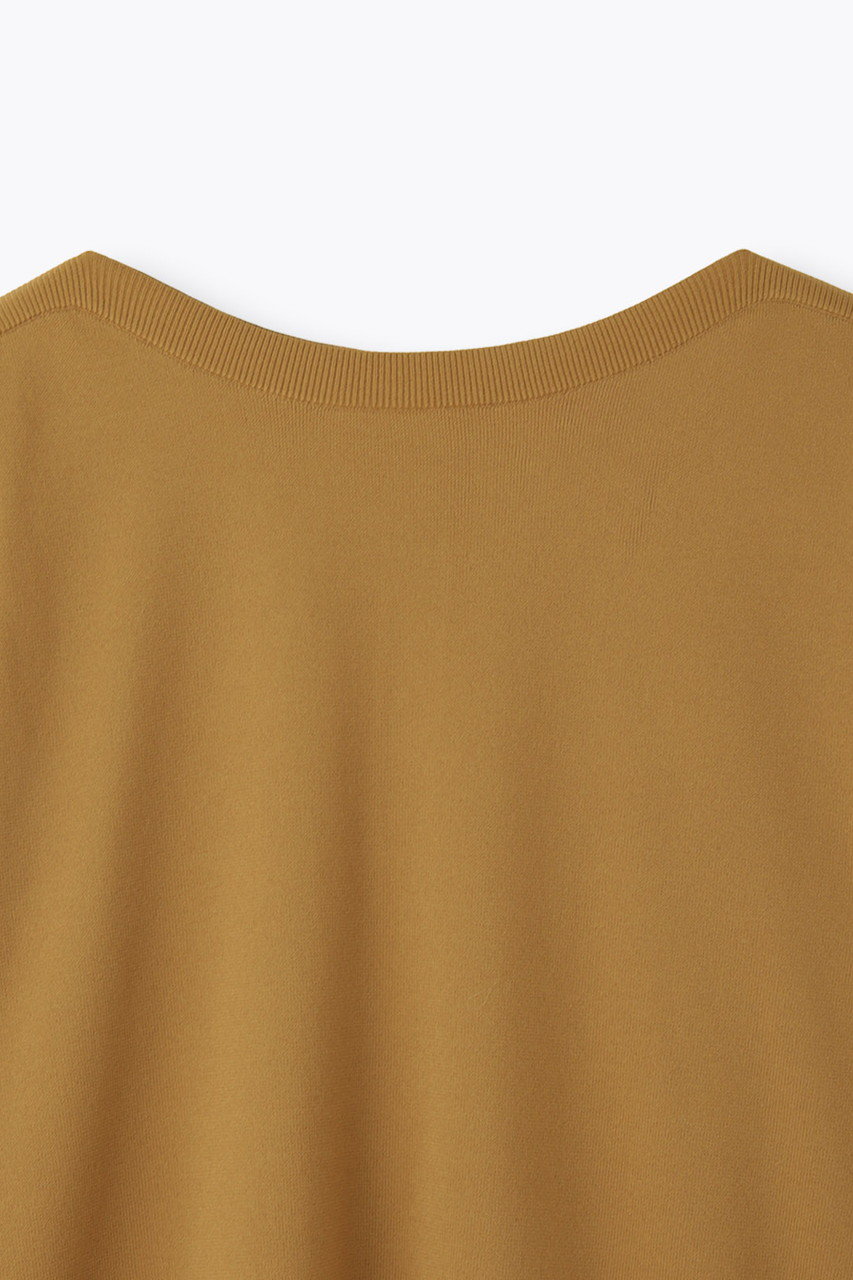 lelill(レリル)｜ハイテク2WAYバスクニット/グレー の通販｜ELLESHOP