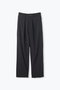 THE BASIC NYLON CHINO/ベーシックナイロンチノパンツ レリル/lelill チャコールグレー